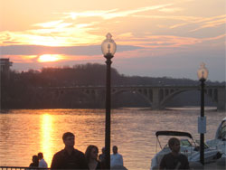 Sunset by the Potomac